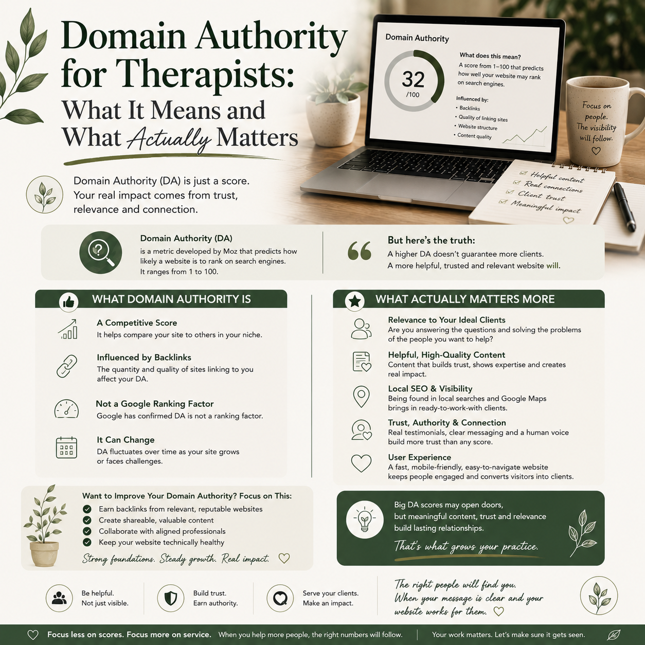 Domain Authority for Therapists, Explained